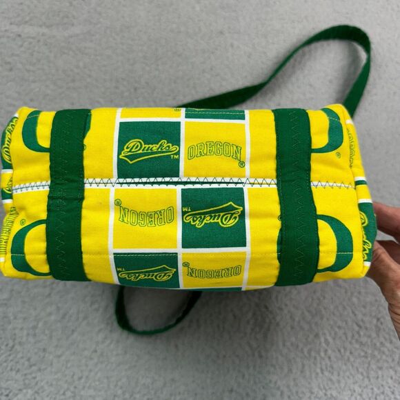 Oregon Ducks Mini Tote Quilted Handmade‎ University of Oregon NCAA - Picture 16 of 16